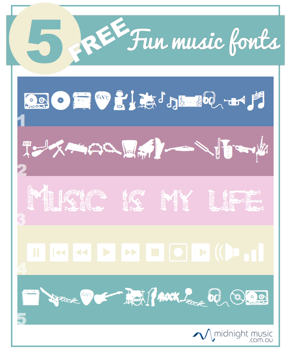 Free Download Music Fonts For Mac